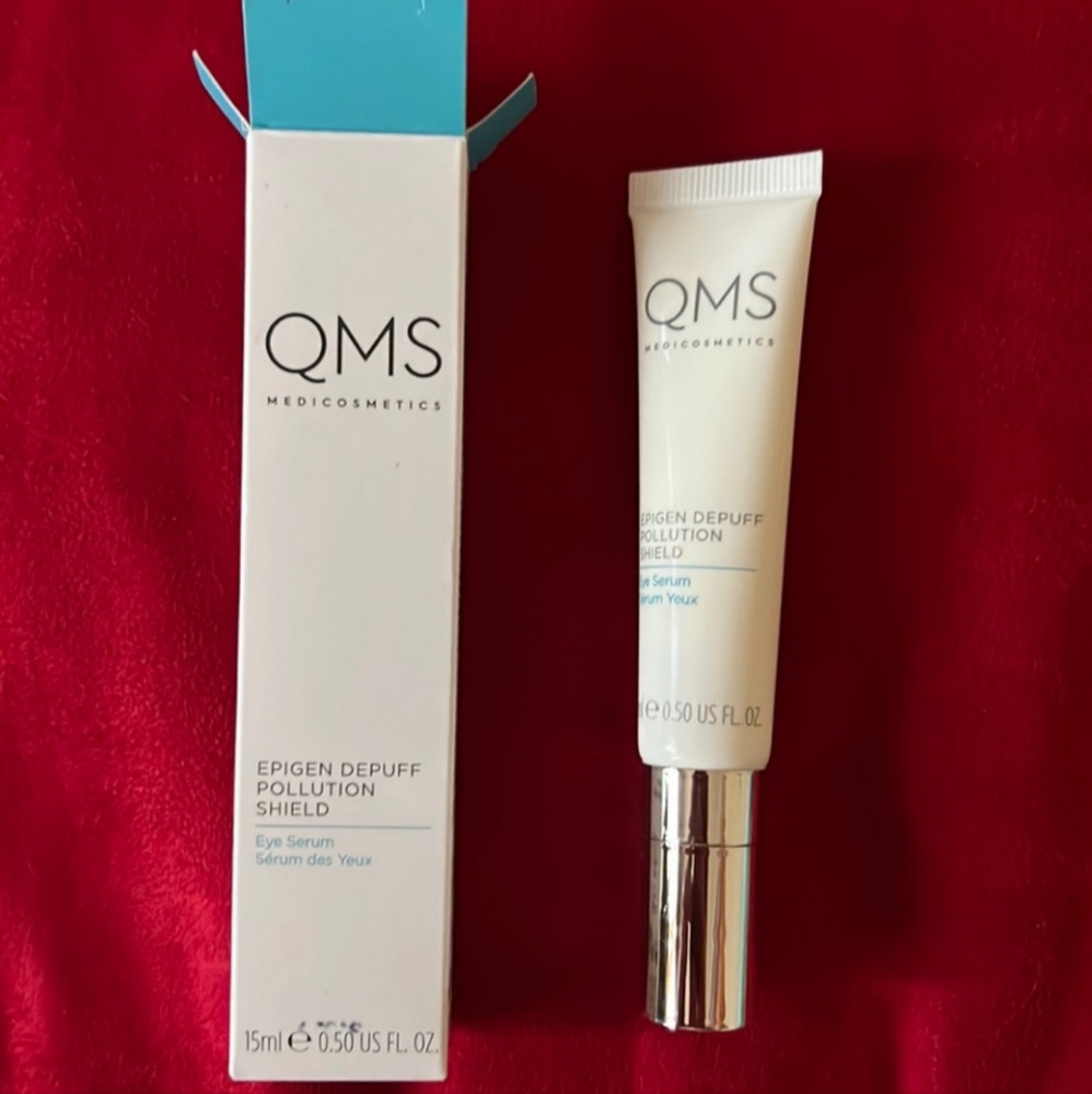 QMS MEDICOSMETICS -- epigen depuff pollution sheild eye serum; 15 ml